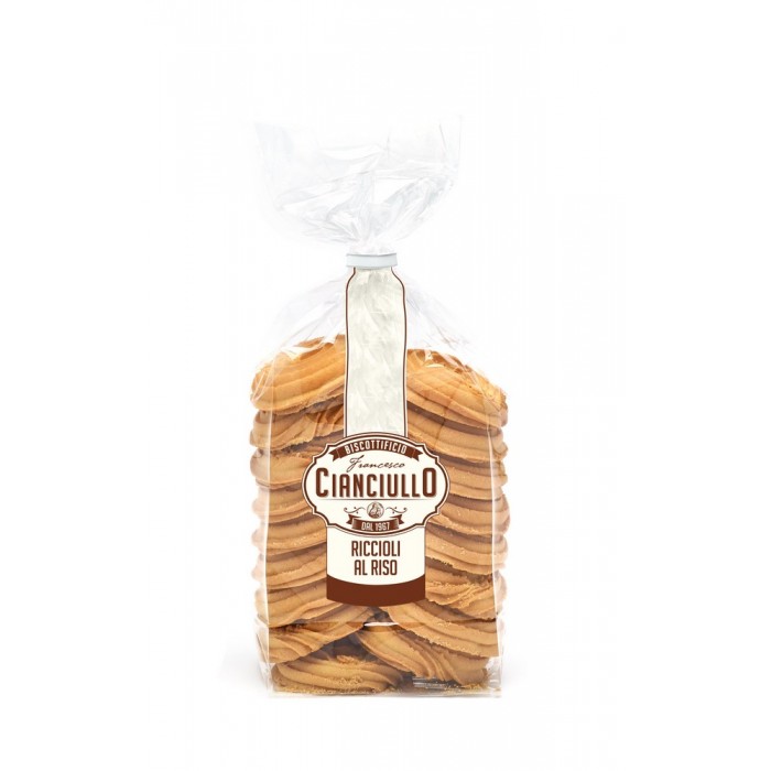 BISCOTTI RICCIOLI AL RISO CIANCIULLO GR 200