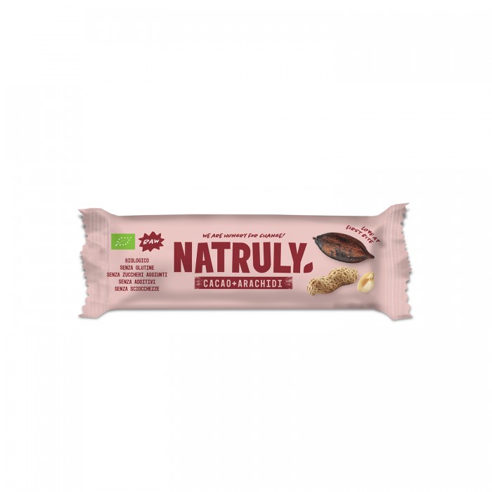 BARRETTA ENERGETICA CACAO E ARACHIDI NATRULY GR 40