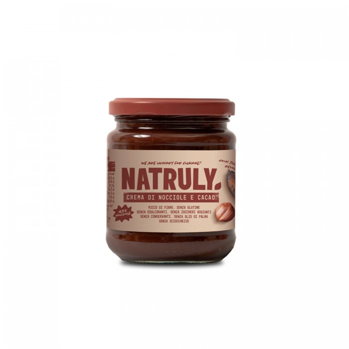 CREMA DI NOCCIOLE E CACAO NATRULY GR 285