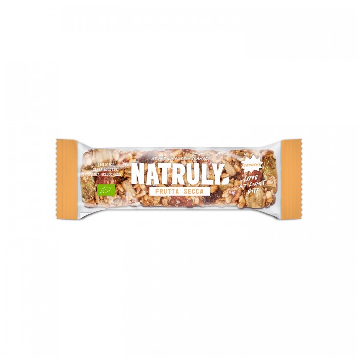 BARRETTE ENERGETICHE CON FRUTTA SECCA NATRULY GR 40
