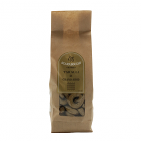 TARALLI DI GRANO ARSO SCARABOCCHI GR. 400